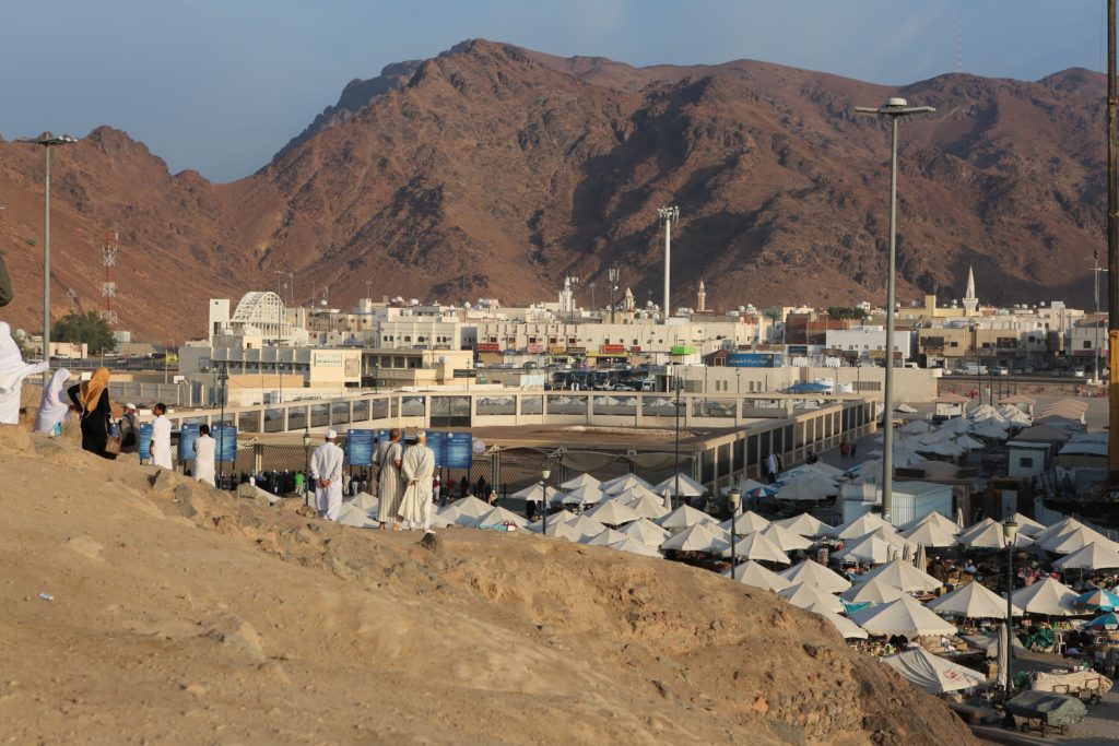 Berg Uhud und Besuchsstätte in Medina